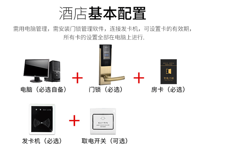 酒店锁,公寓锁,宾馆锁