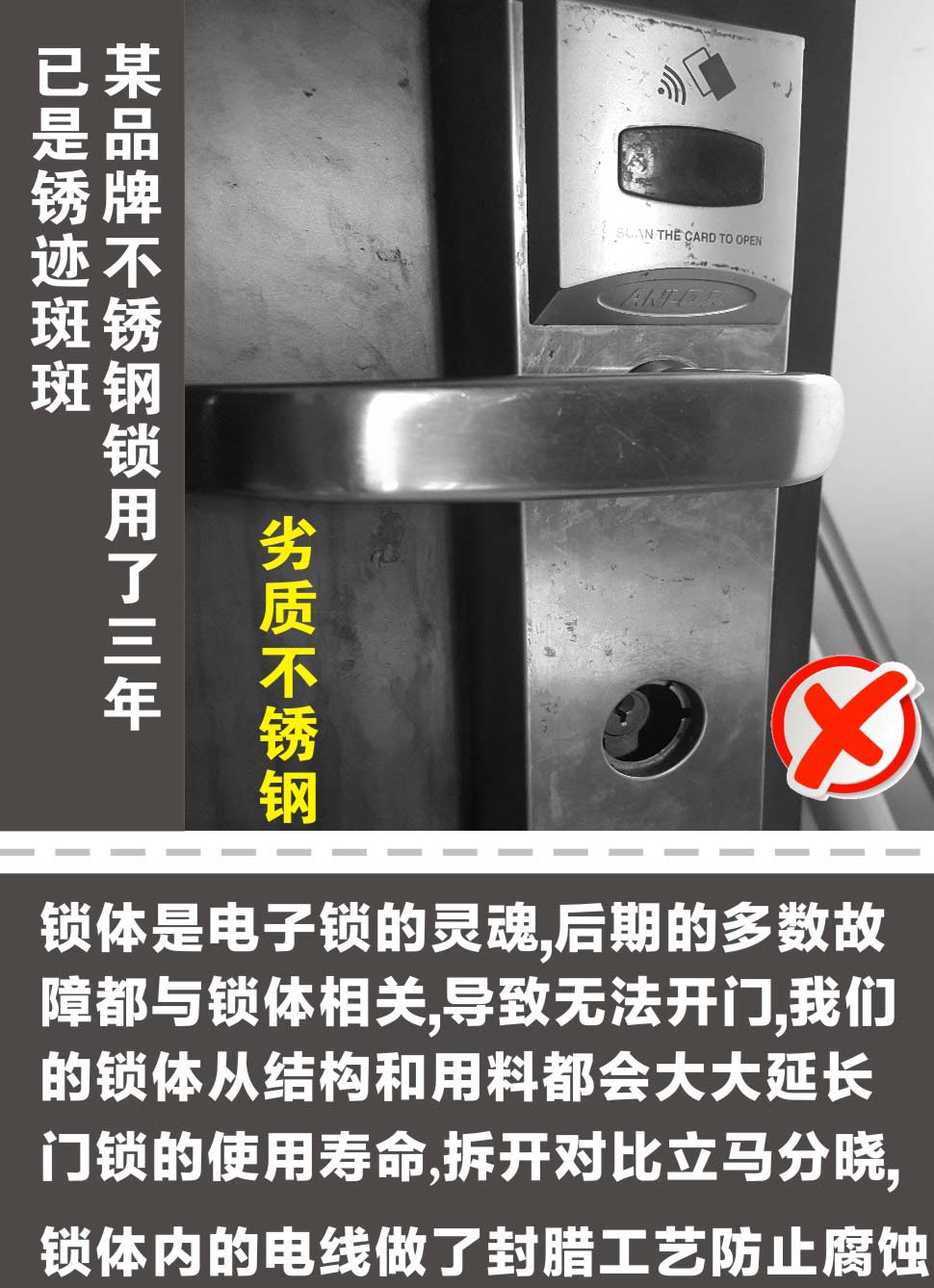 酒店锁,公寓锁,宾馆锁